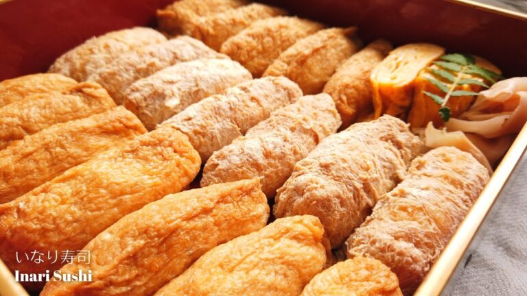 いなり寿司の作り方・レシピ／ばあちゃんの料理教室／Japanese Inari Sushi Recipes