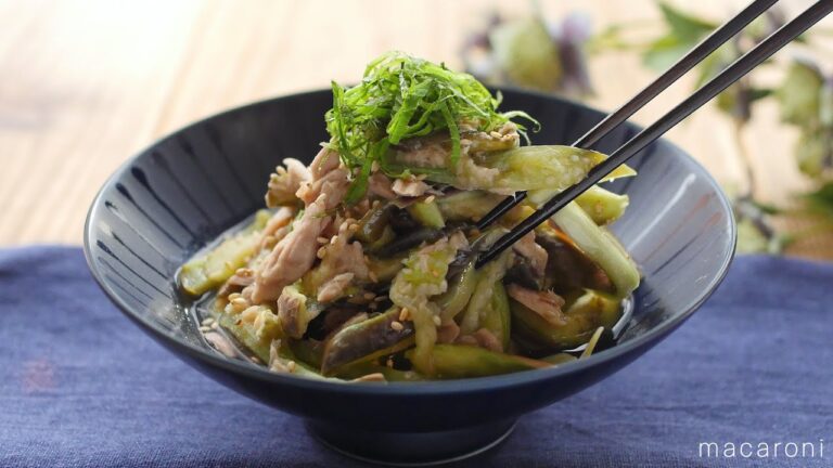 【無限なす】メイン食材2つ！簡単副菜レシピ♪｜macaroni（マカロニ）