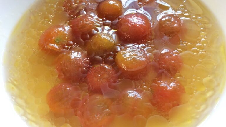 プチトマトの白だしマリネ