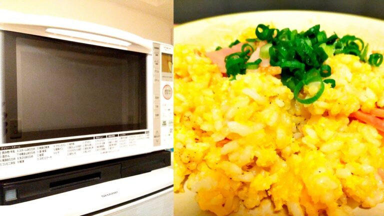 [簡単 3分] レンジでズボラチャーハン 作ってみた (ゆっくり料理)