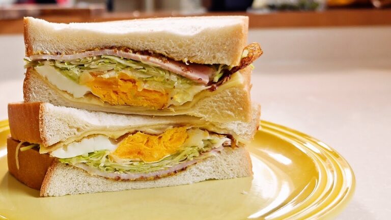 ネットで話題！ヘルシーな沼サン風具だくさんサンドイッチ【人気料理研究家が教えるレシピ】【イケメシ】講師：道乃（料理教室Lotta・料理研究家）