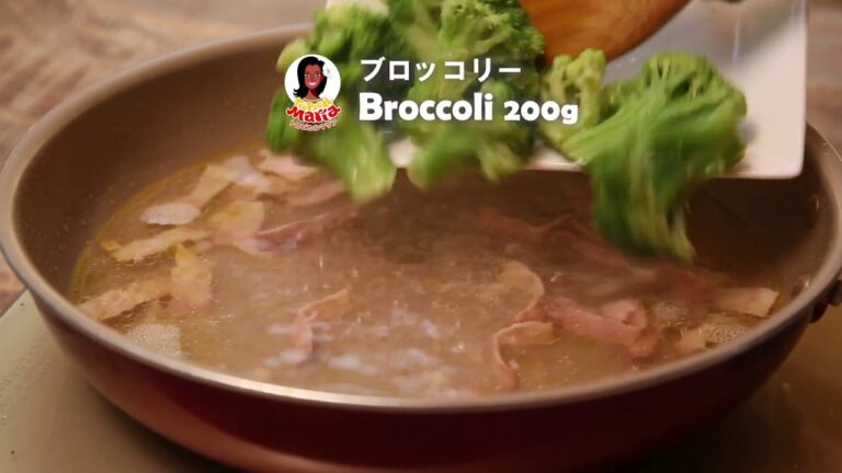 ブロッコリーのワンポットパスタのレシピ