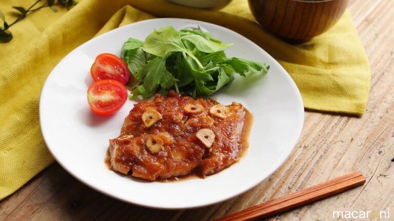 【おつまみごはん】鶏むね肉で大満足。こってりトリテキのレシピ 作り方