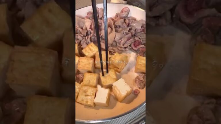 厚揚げの豚キムチ炒め