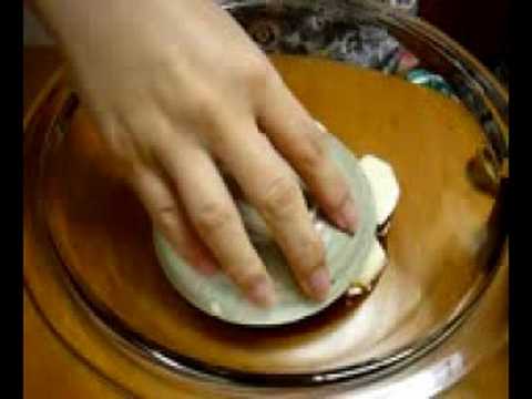 電子レンジで簡単ゴハン　里芋の煮っ転がし  Simple Japanese food -Boiled food of taro-