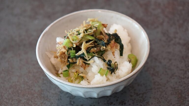 しらすと小松菜のふりかけ【料理研究家が教えるレシピ】イケメシ講師：高山かおり