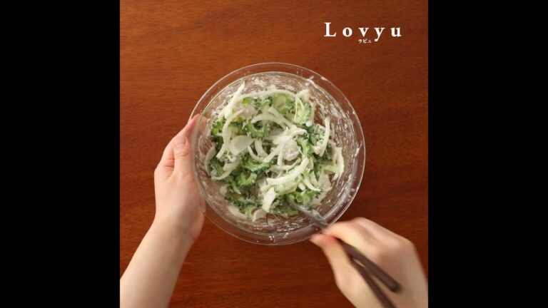 【Lovyu 2023/5/27】とろろそば～えびとゴーヤのかき揚げ＆もずくの天ぷら添え～