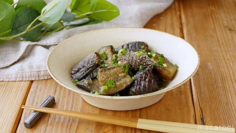 【なすのみそ煮】とろとろでやみつき！作り置きにもおすすめレシピ♪｜macaroni（マカロニ）