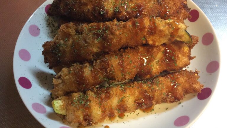 肉巻きズッキーニ