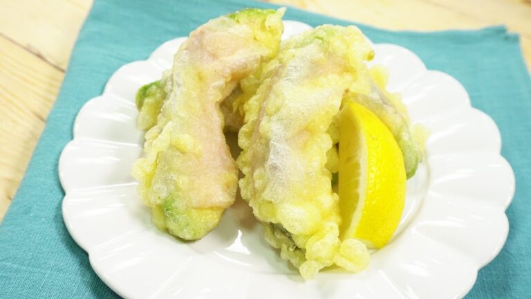 シンプルだけどやみつき！アボカドと生ハムのフライ