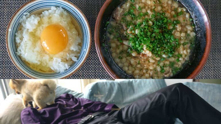 二日酔いの朝はこれを喰え！大阪名物【肉吸い卵かけご飯】