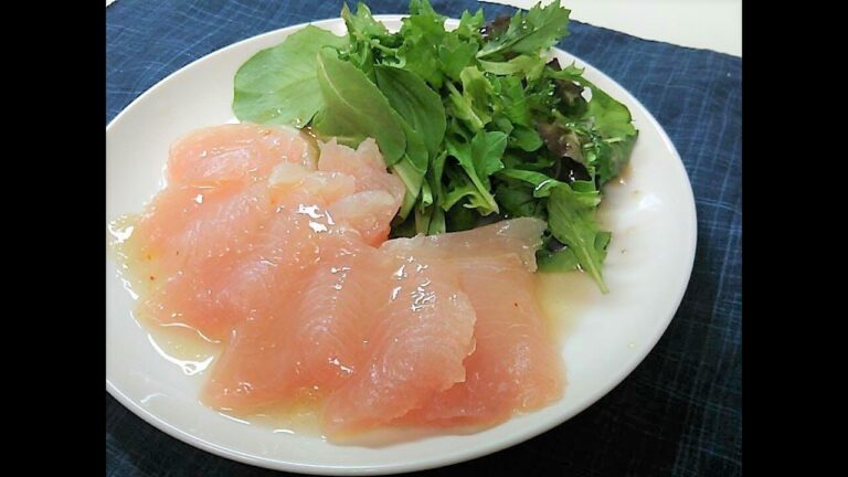 簡単！サーモンのカルパッチョ