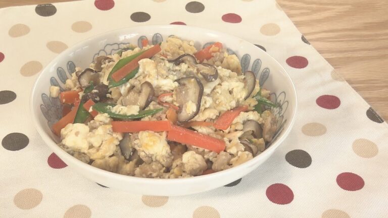 【イケめし】やさしい味わい☆おかず炒り豆腐（2022/2/15）