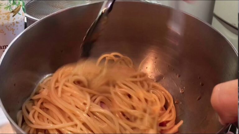 1品.com  ベーコンと大根おろしの冷製パスタ♪