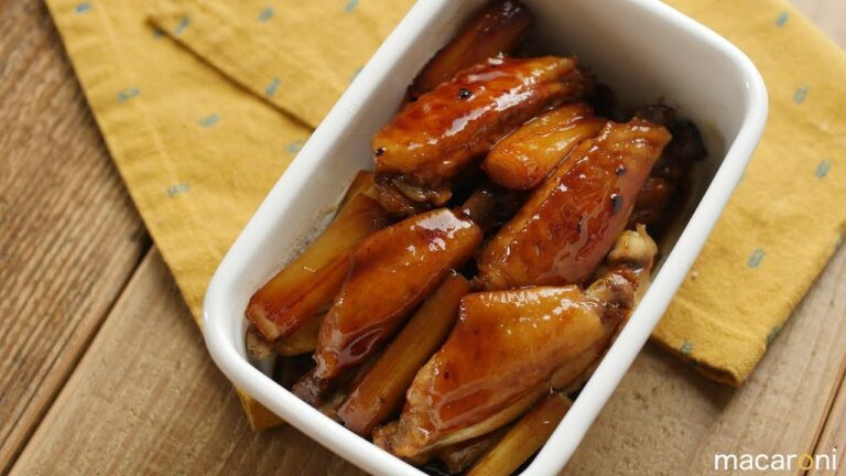 【作り置き】ぽってりまろやか！手羽中のポン酢煮 の レシピ 作り方