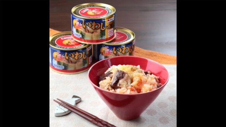 いわし缶とトマトの炊き込みご飯