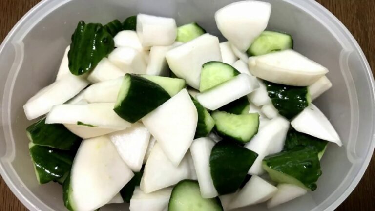 かぶときゅうりの塩漬けの作り方・レシピ