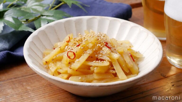 【じゃがいものきんぴら】大量消費にも！食材ひとつで簡単副菜♪｜macaroni（マカロニ）