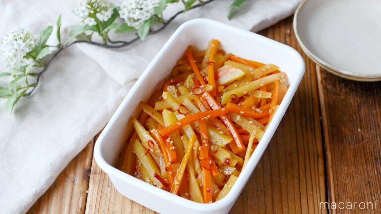 【じゃがいもとにんじんのきんぴら】作り置きにもおすすめ！ご飯に合うお手軽副菜♪｜macaroni（マカロニ）