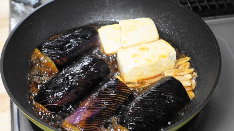 茄子と豆腐の煮浸し