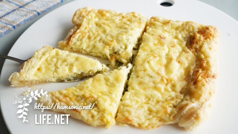 【タサン志麻さんのフラミッシュのレシピ】ネギと卵のキッシュ風パイの作り方【沸騰ワード10で話題】