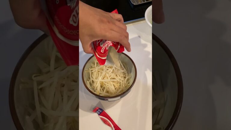 もやしの中華ナムル作り方 #アレンジレシピ #かんたんレシピ #cooking #food #美味しい #時短レシピ #ビールに合う #つまみ #節約 #節約レシピ #shorts