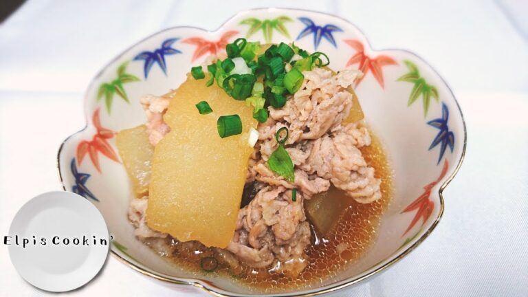 冬瓜と豚バラ肉の炊いたん【料理】