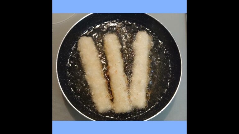 業務スーパーさんのえびカツスティック揚げてみた