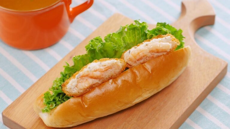 海老カツサンドの作り方～「ガブッと！海老カツ」を使ったアレンジメニュー～