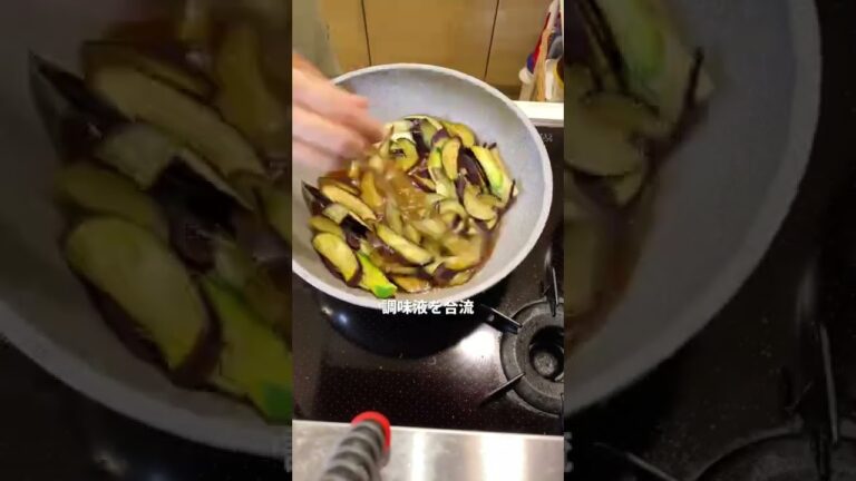 5分で福菜！作り置きにも！ナスのポン酢炒めは箸が止まらない！