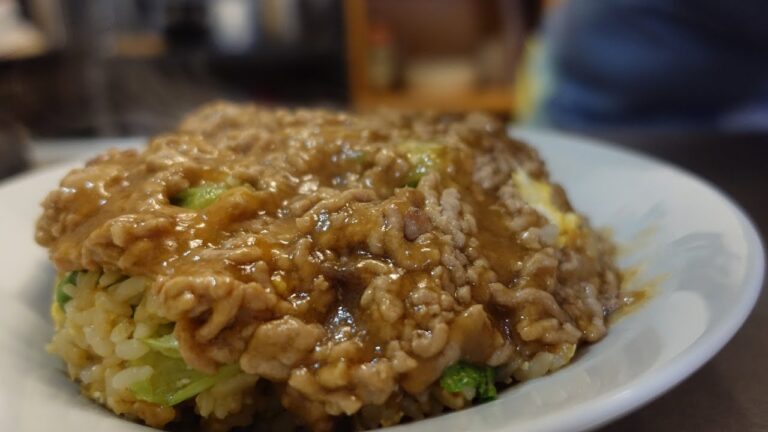 ＃４９　ひき肉あんかけレタスチャーハンを作ろう！