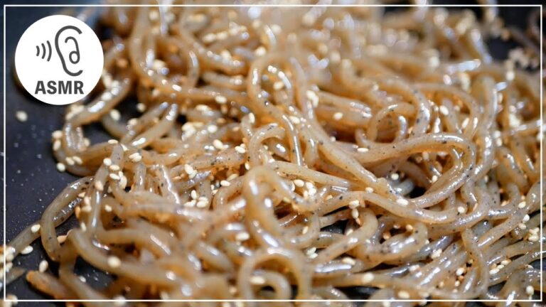 【ASMR】お弁当のおかずに！こんにゃくのきんぴらの作り方 #StayHome