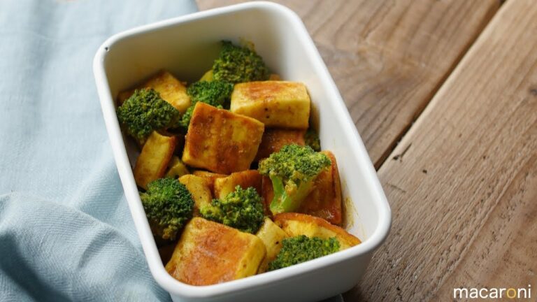 【作り置き】お弁当にも！ はんぺんと ブロッコリーの カレー マヨ 炒め のレシピ 作り方