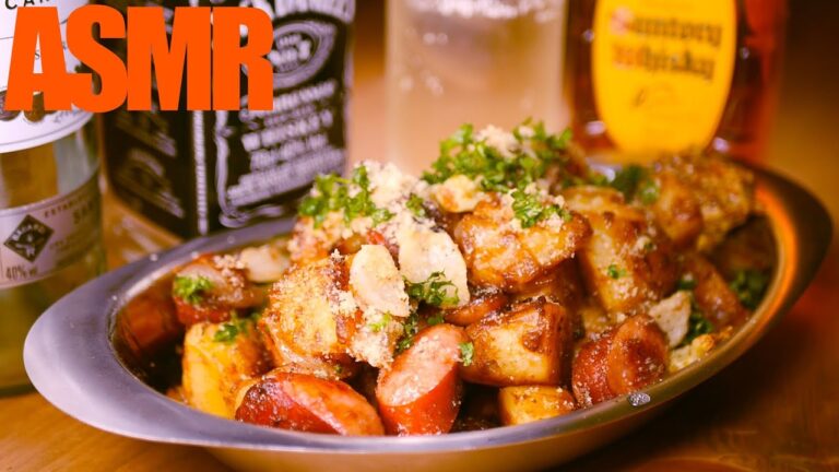 10倍おいしくなるジャーマンポテト(カレー味)のマジックレシピ【料理レシピ/キャンプ飯/じゃがいも料理/おつまみ/Bratkartoffeln/German fries/料理音/ASMR】