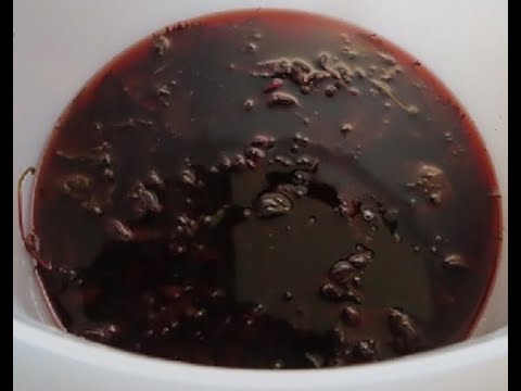 常温長期保存の濃縮赤紫蘇ジュース作り