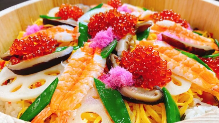 〇〇で酢飯が世界一美味くなる。プロ直伝『本当に美味しい絶品ちらし寿司』Making Chirashi Sushi 錦糸卵／酢蓮根／ちらし寿司の素／おもてなし料理／ひな祭り 厨房的诱惑 美食分享