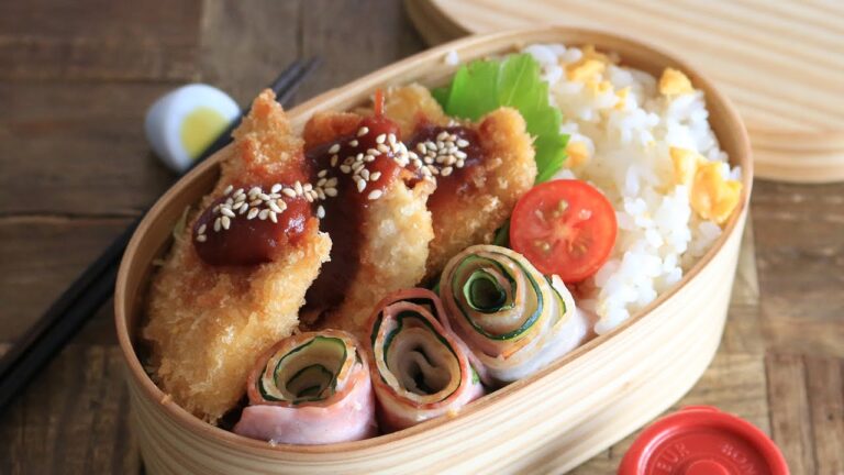 【お弁当作り】たった3品の満足弁当bento＃533