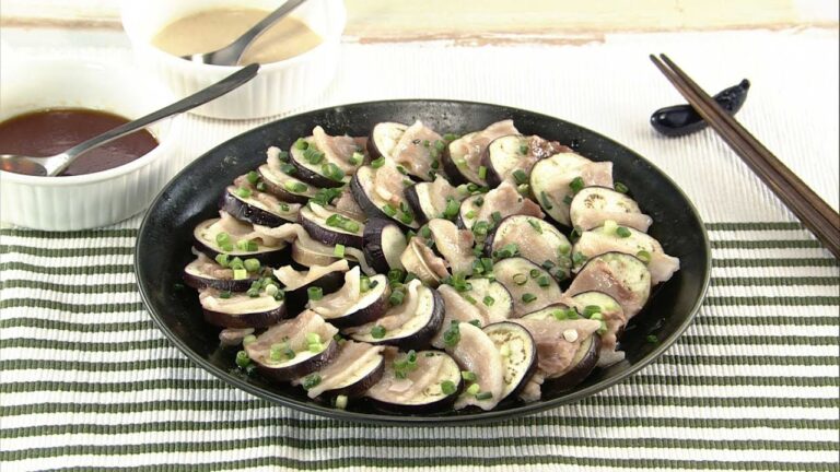 【DAIGOも台所】なす掛け荷積み豚バラとなすのチン♪｜たった10分で作れちゃう時短レシピ♪