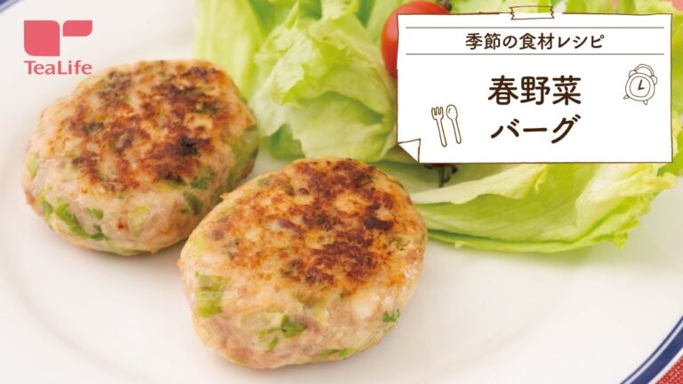 春野菜ハンバーグ