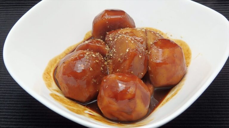 失敗しない里芋の味噌煮の作り方とコツ　How to make and Tricks of boiled miso of satoimo