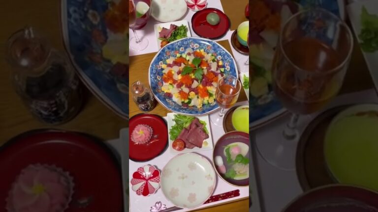 【ひな祭り料理　ちらし寿司　蛤のお吸い物】