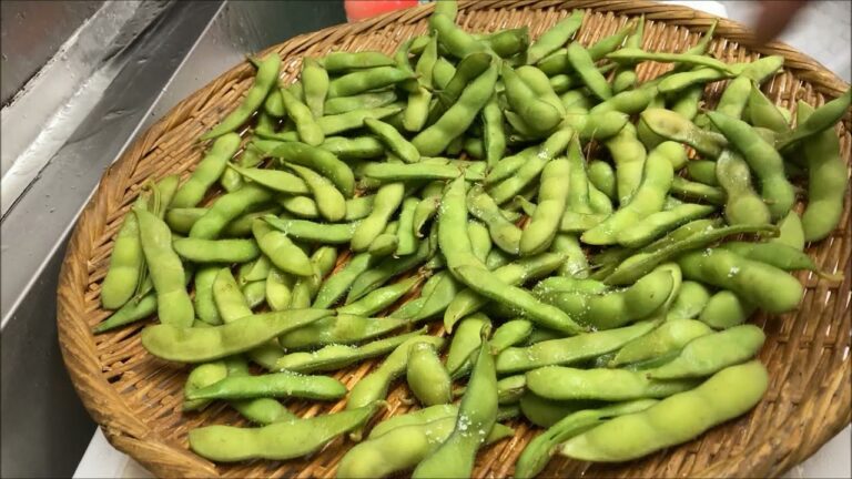 ★【枝豆正しいゆで方】と【冷凍枝豆】作り方