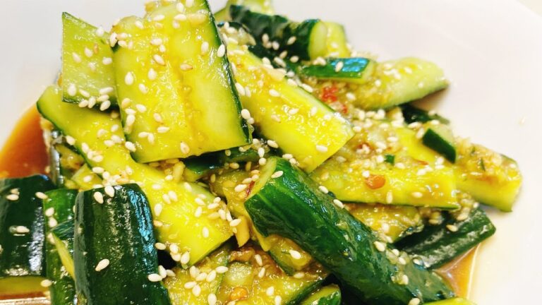 【やみつき胡瓜】とまらない美味しさ！ピリ辛きゅうり中華風の簡単な作り方！無限きゅうり、悪魔的な旨さ【時短料理研究あいこチャンネル】