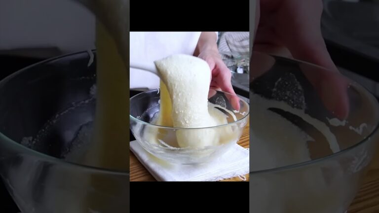 材料3つ！豆腐でわらび餅の作り方！ #shorts