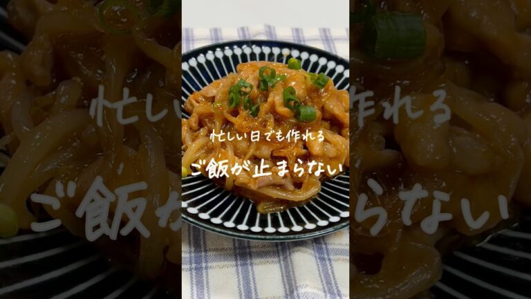 もやしと豚肉のチャプチェ風