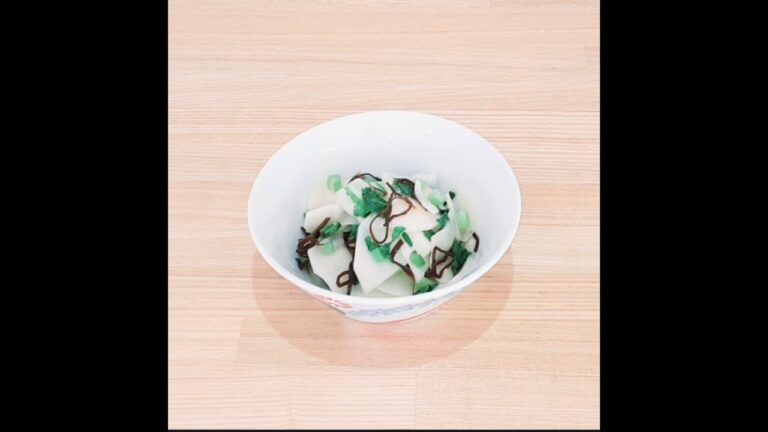 レンジでカブ塩昆布が簡単に作れます☆彡 #Shorts