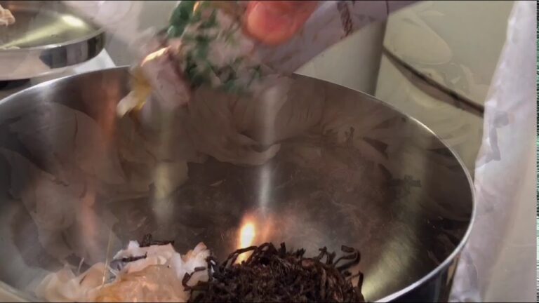 1品.com  鶏ささみと塩昆布の冷製パスタ♪