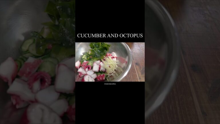 【料理】きゅうりとタコの酢の物【Food Recipes】#short #asmr #cooking