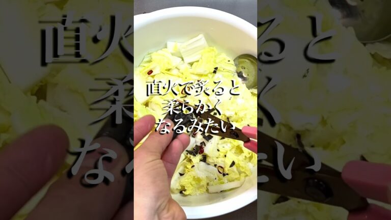 超簡単！美味しすぎる白菜の浅漬け