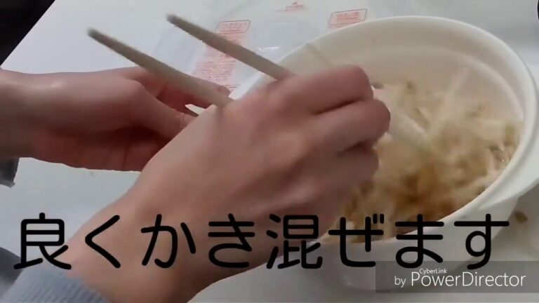 レンジでもやしの炒め物